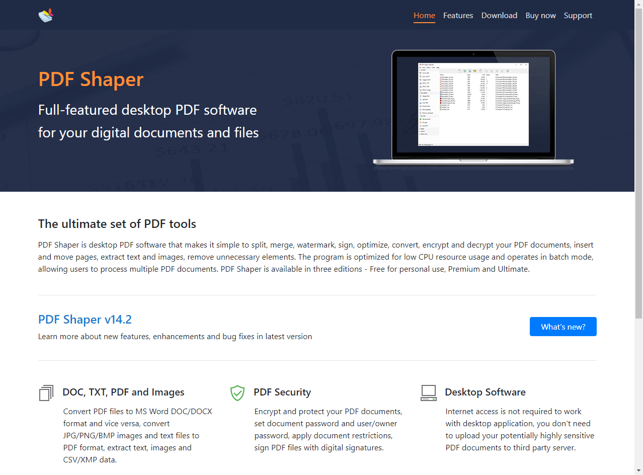 PDF Shaper