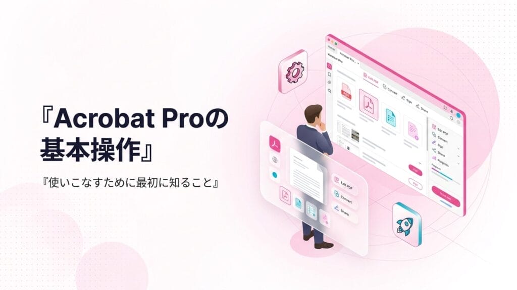 Acrobat Proの基本操作